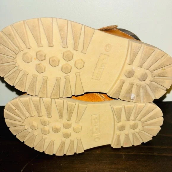 Kids Tan Boots - Picture 7 of 7